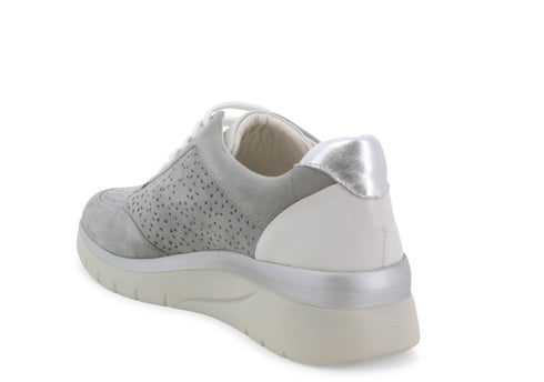 Melluso Donna Sneakers Pelle K55336D-229059 Grigio